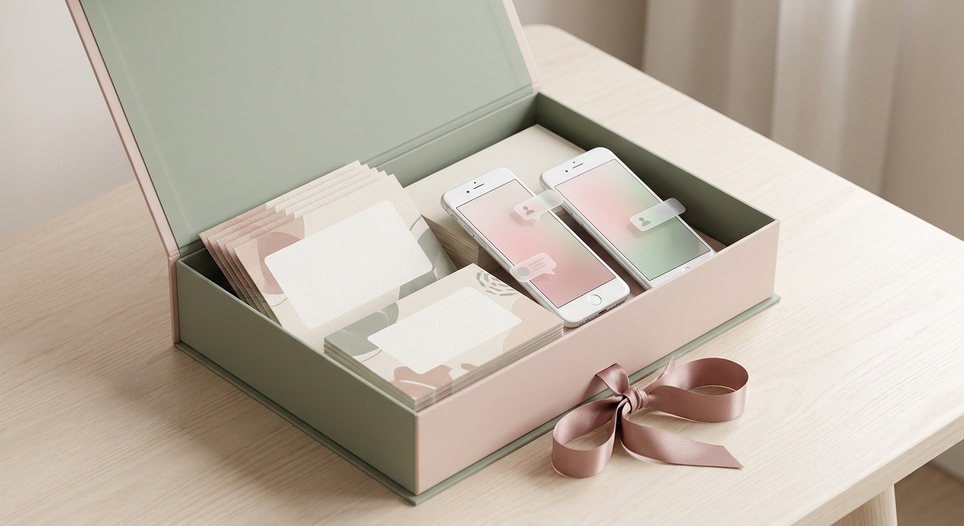 Premium Social Media Drop Kit care package with social content mockups and digital lead assets